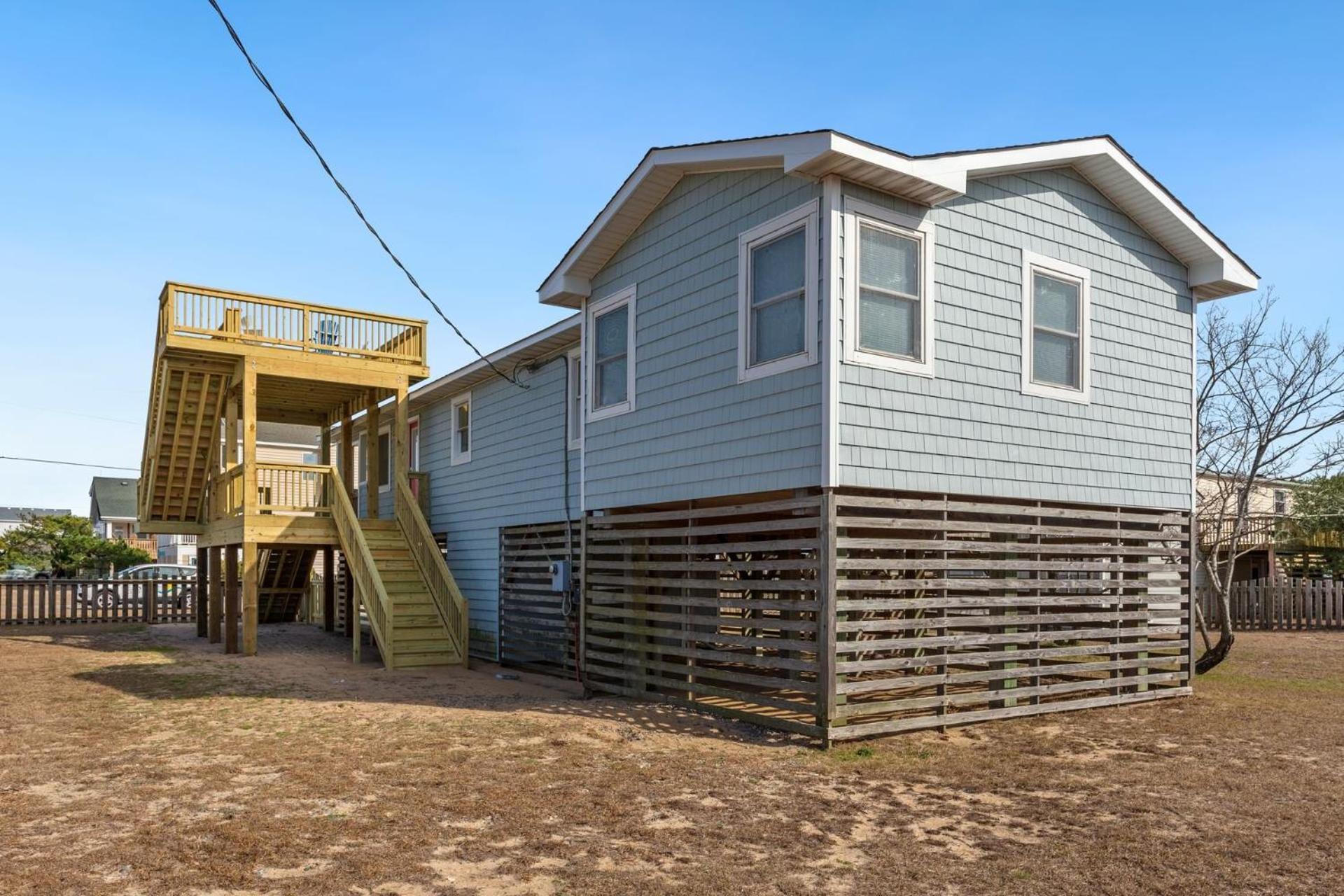 4011 The Dogs House 2 Min Walk To Beach Kitty Hawk Exterior photo